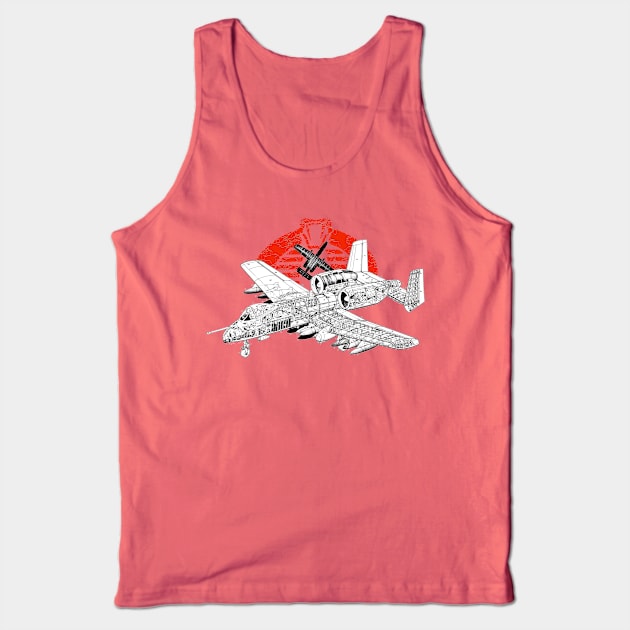 A-10 Cobra Fairchild Tank Top by bigbot